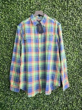 Polo Ralph Lauren Youth Multicolors Button-Up Shirts Size XL